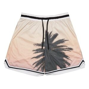 Sunset Mesh Basketball Shorts Blue Sky Inn Size S